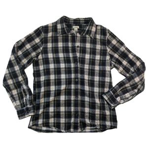 Plaid L.L. Bean flannel shirt XS
